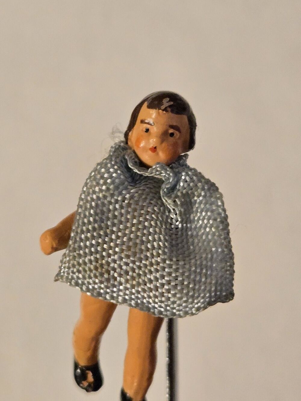 Rare German Hertwig Carl Horn Tiny 1" Jointed Miniature Doll - Picture 9 of 11